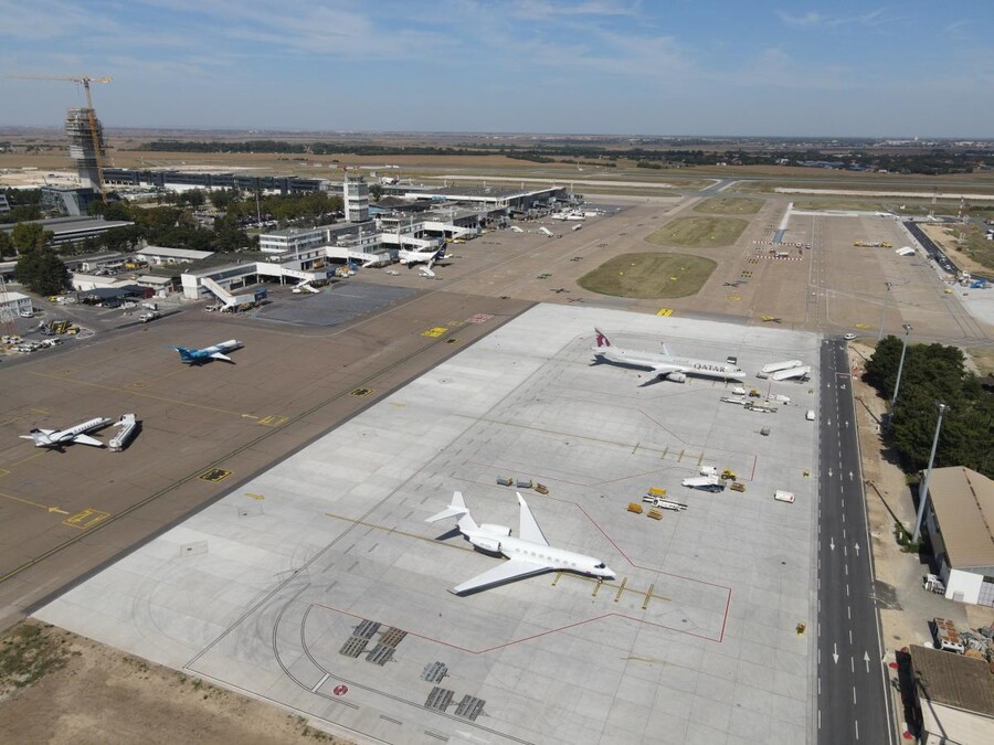 Proširenje platforme za prihvat aviona